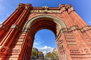 The Arc de Triomf in Barcelona, Spain photo