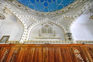 Samarkand, Uzbekistan - July 10, 2019 -  Gumbaz Synagogue, a working 19th-century synagogue, built in 1891 for Samarkand's Jewish community. photo