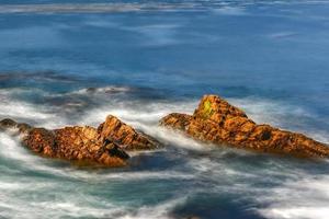 Beautiful view of Pebble Beach and the California coastline along 17 mile drive. photo