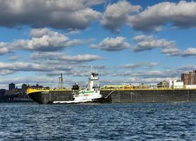 Tug Boat in Hudson River photo