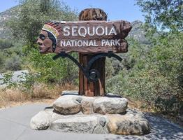 Sequoia National Park Sign photo