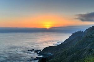 Vista Point along Highway 1 and Big Sur, California, USA photo