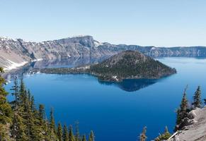 parque nacional del lago del cráter, oregon foto