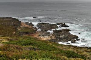 View of the rocky Pacific Coast from Garrapata State Park, California. photo