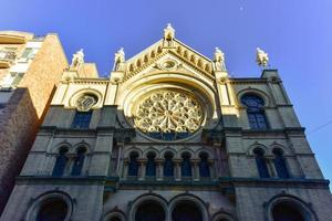 The Eldridge Street Synagogue, built in 1887, is a National Historic Landmark synagogue in Manhattan's Chinatown neighborhood. photo