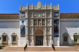 San Diego, CA - Jul 19, 2020 -  The San Diego Museum of Art in the beautiful and historical Balboa Park in San Diego, California. photo