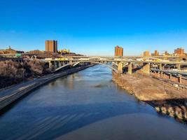Alexander Hamilton Bridge across the Harlem River in New York City photo