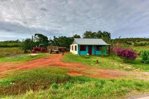 casa rural en una finca en viñales, cuba. foto