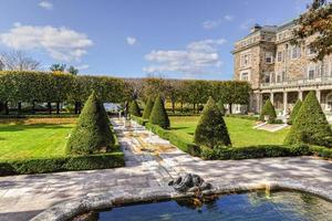 Sleepy Hollow, New York - October 21, 2012 -  Kykuit, the Rockefeller Estate. A grand mansion that was the Rockefeller home and is now a historic site of the National Trust for Historic Preservation. photo