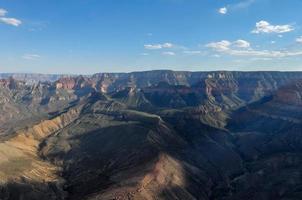 Grand Canyon National Park from the air. photo