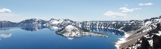 parque nacional del lago del cráter, oregon foto