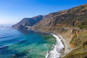 Big Creek Cove along Highway 1 and Big Sur, California, USA photo