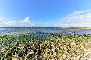Beach in Alamar, a district in the eastern part of Havana in Cuba. photo