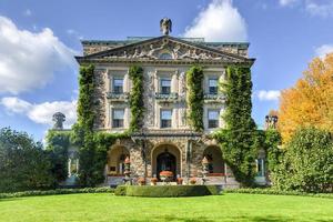 Sleepy Hollow, Nueva York - 21 de octubre de 2012 - Kykuit, The Rockefeller Estate. una gran mansión que fue el hogar de rockefeller y ahora es un sitio histórico del fideicomiso nacional para la preservación histórica. foto