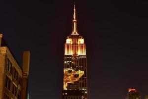 Empire State Building - extinción de carreras, Nueva York, EE. UU., 2020 foto