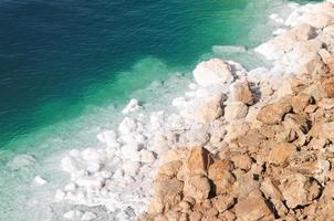 View of Dead Sea Coastline photo