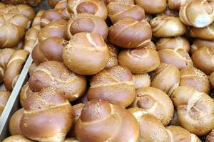 Bread and bakery products sold in Israel. photo