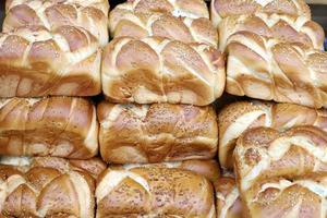 Bread and bakery products sold in Israel. photo