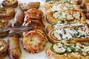 Bread and bakery products sold in Israel. photo