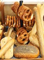 Bread and bakery products sold in Israel. photo
