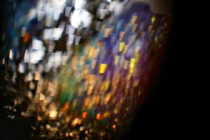 Colorful Bokeh Festive Lights In Karachi Pakistan 2022 photo