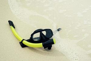 Mask for snorkeling photo