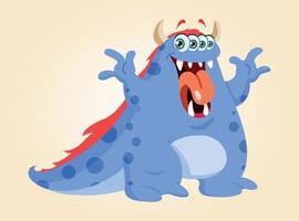 Cute Monsters Clip Art vector