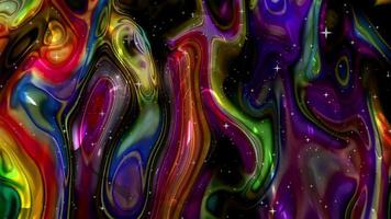 Abstract Iridescent Background Animation.Abstract Holographic Movie.Gradient Texture Motion Graphic.Abstract Dancing Color Background Animation video