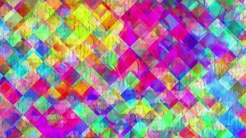 Abstract geometric background animation.Holographic geometric movie video