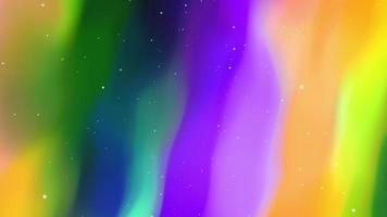 rör på sig Flerfärgad abstrakt suddigt holografiska bakgrund animation, gradient bakgrund animering video