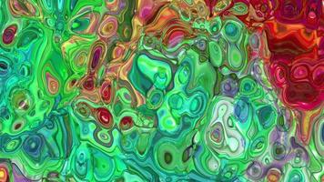 Abstract animation. Liquid background. Beautiful digital painting movie.Abstract wayv background video