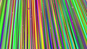 abstrakte mehrfarbige Linienanimation. abstrakter Film mit gestreifter Textur video