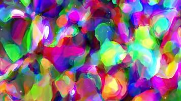 Abstract Iridescent Background Animation.Abstract Holographic Movie.Gradient Texture Motion Graphic video