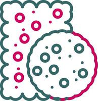 Biscuit Vector Icon