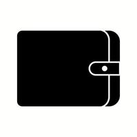 Unique Wallet Vector Glyph Icon