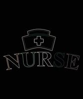 NURSE TSHIRT DESIGN.eps vector