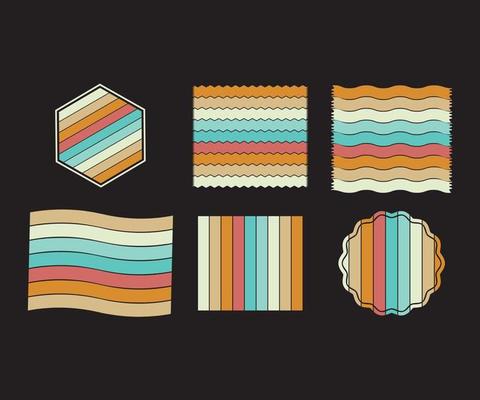 Retro Vintage Sunset Graphics for Print on Demand 01.eps