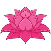 lotus flower vector design