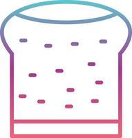 Flat Bread Vector Icon