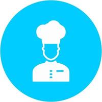 icono de vector de chef