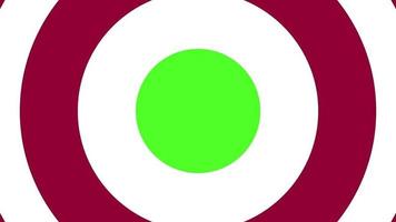 Circular dial transition  animation light dark purple and white On Green Screen And Alpha Channel For any channel Video