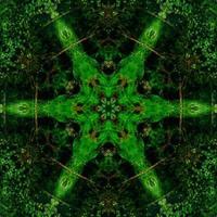 Shiny and Hypnotizing Colorful Kaleidoscope background photo