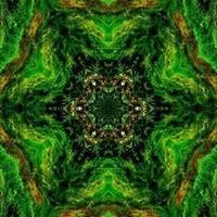 Shiny and Hypnotizing Colorful Kaleidoscope background photo