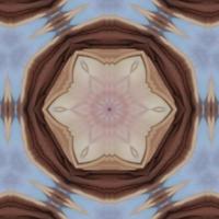 Shiny and Hypnotizing Colorful Kaleidoscope background photo