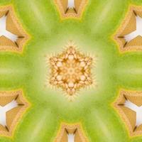 Shiny and Hypnotizing Colorful Kaleidoscope background photo