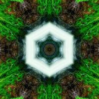 Shiny and Hypnotizing Colorful Kaleidoscope background photo