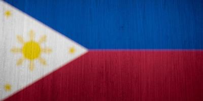 philippines flag texture as background photo