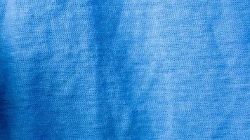 blue cloth texture as background photo