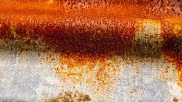 rusty zinc texture as a background photo