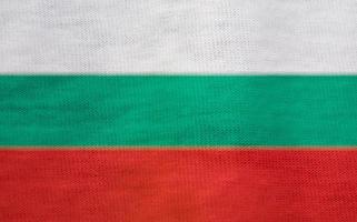 Bulgarian flag texture as a background photo